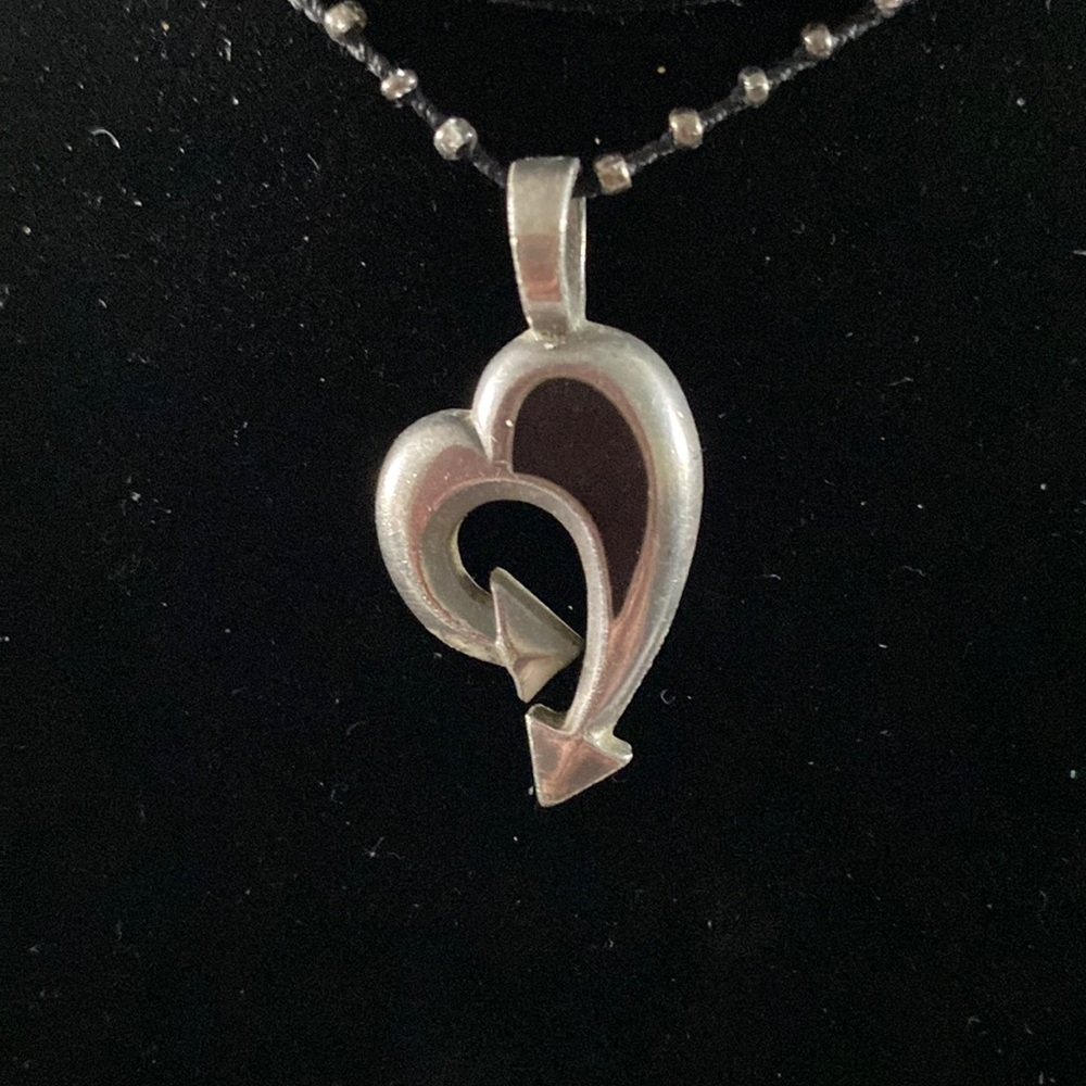 Vintage heart shape Nico Australia pendant